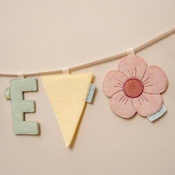 Little Dutch Girlanden Element Fähnchen Gelb - Wimpel