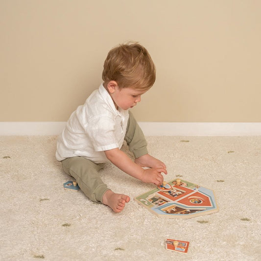 Little Dutch Holzpuzzle Little Farm – Detailansicht