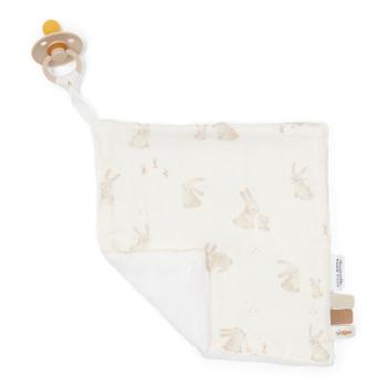 Little Dutch Kuscheltuch Musselin Baby Bunny Little Dutch Detailansicht