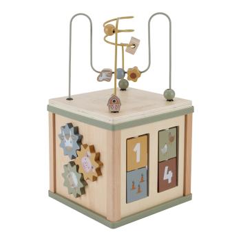 Little Dutch Holz-Aktivitäten-Würfel Little Farm LD7131