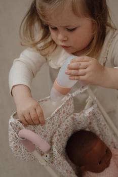 Puppe Buggy Set Noa und weisser Puppenbuggy - Spiel Bundle Little Dutch