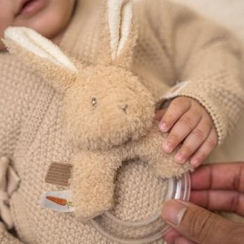 Little Dutch Ringrassel Baby Bunny Hase Kaninchen beige Detailansicht