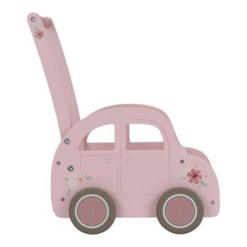 Little Dutch rosa Laufwagen Holz - Schiebwagen pink LD7128