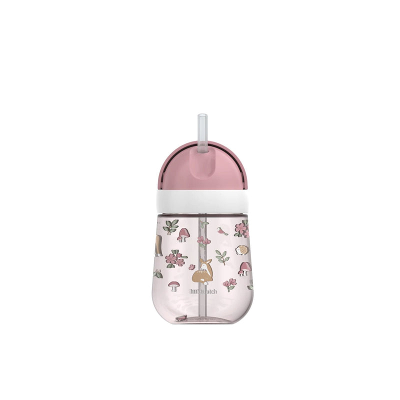 Little Dutch rosa Strohhalmbecher Mepal Mio 300 ml - Fairy Garden