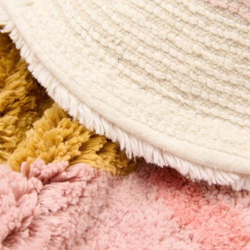 Little Dutch Teppich Blume Rosa