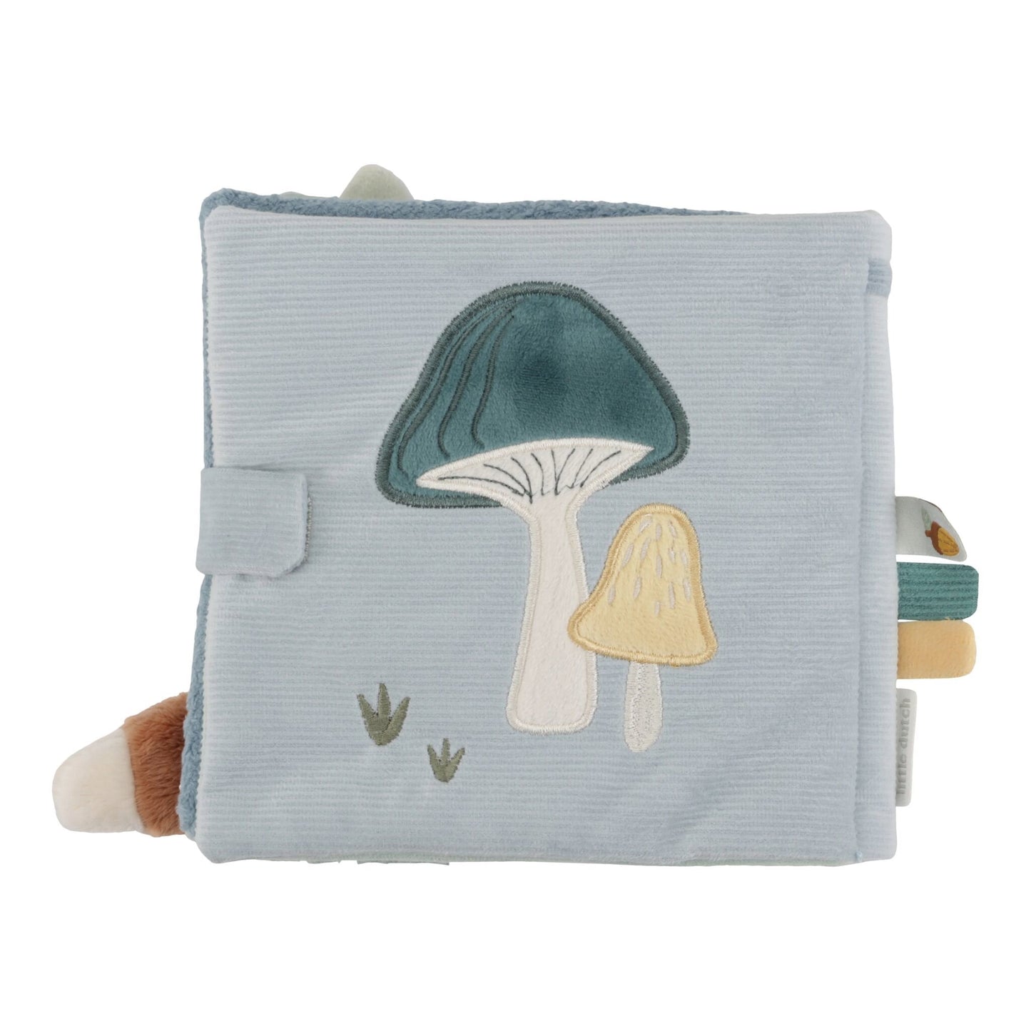 Little Dutch Stoffbuch mit Aktivitäten blau - Forest Friends – Geschenkidee