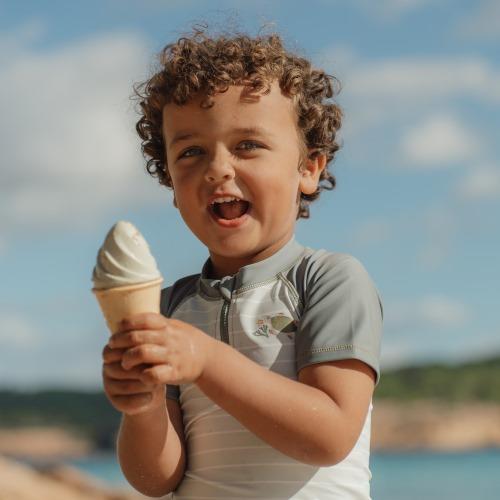 Little Dutch Strandset Eistüten 9-teilig - Eiscreme Sandformen – Detailansicht