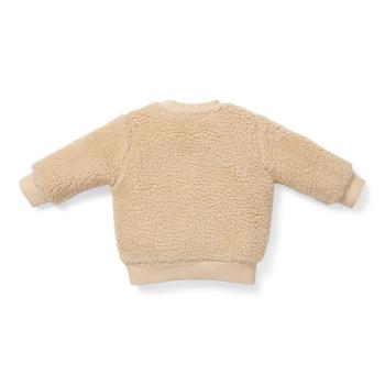 Little Dutch Teddypullover Weihnachten Lebkuchen Detailansicht