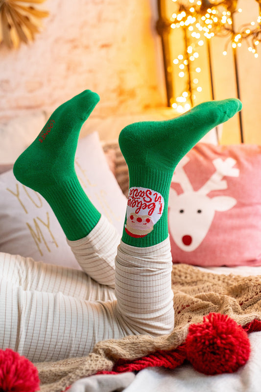 Loones I believe in Santa | Kids | emerald green Ansicht 2
