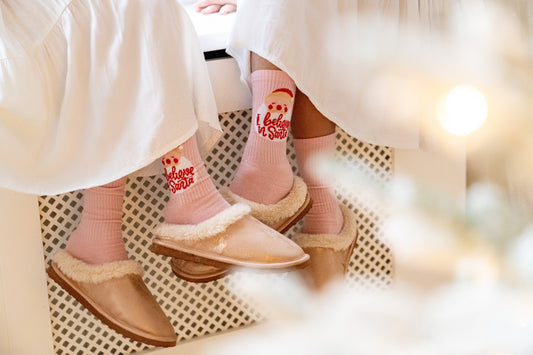 Loones I believe in Santa | Kids | pale pink Ansicht 2