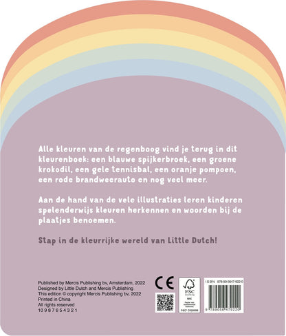 Kinderbuch Regenbogen Malbuch NL Detail 8