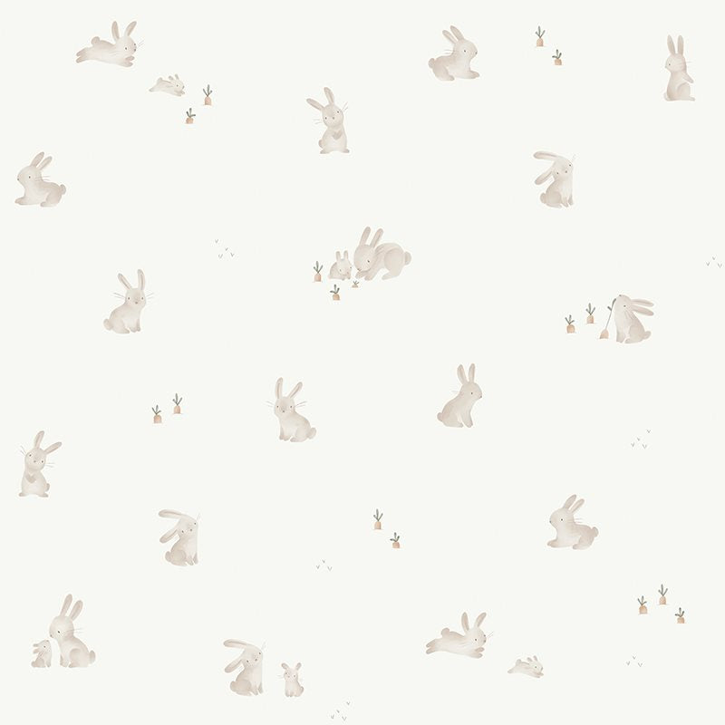 Vlies Tapete Baby Bunny Studio Aufnahme