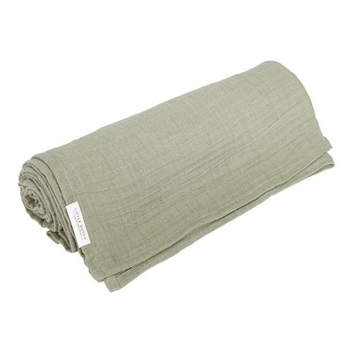 Swaddle Grün Little Farm Detail 3