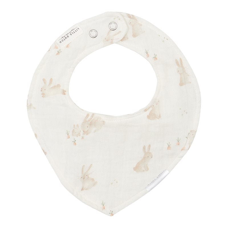 Bandana Lätzchen aus Hydrophil Baby Bunny Studio Aufnahme
