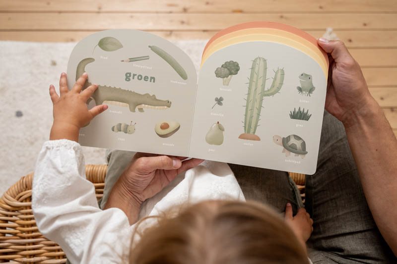 Kinderbuch Regenbogen Malbuch NL Detail 6