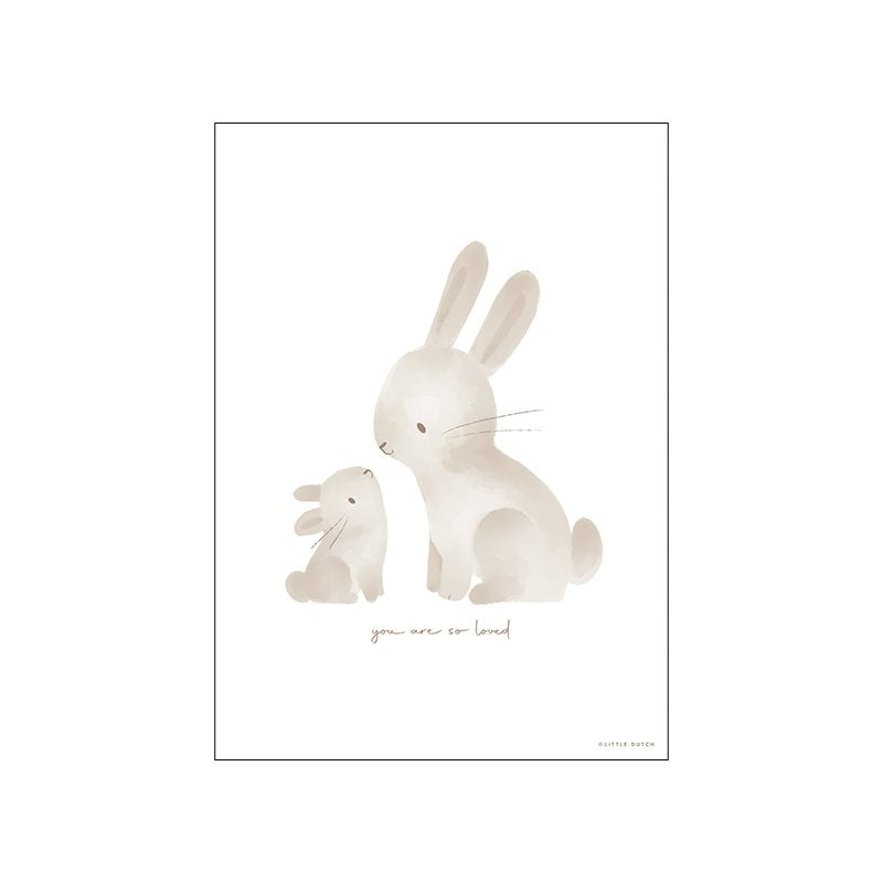 Poster Baby Bunny A3 Detail 5