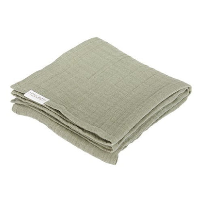 Swaddle Grün Little Farm Studio Aufnahme