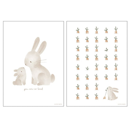 Poster Baby Bunny A3