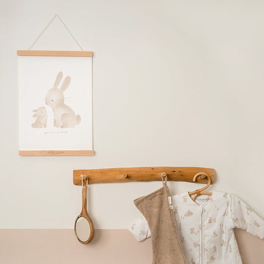 Poster Baby Bunny A3 Anwendung