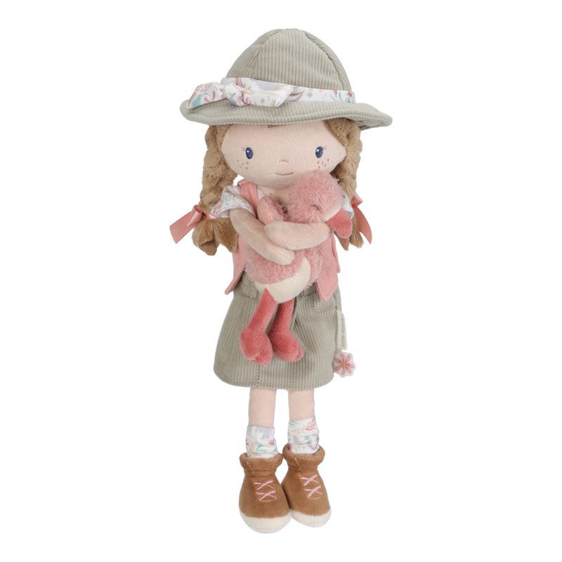 Little Dutch Kuschelpuppe Ranger Rosa Safari Friends