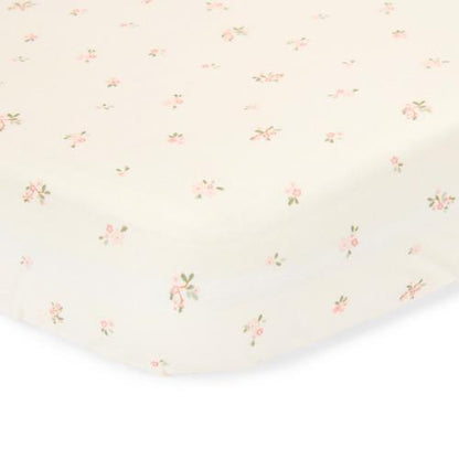 Wiegen Spannbettlaken Weiß Fairy Garden Fairy Blossom Studio Aufnahme