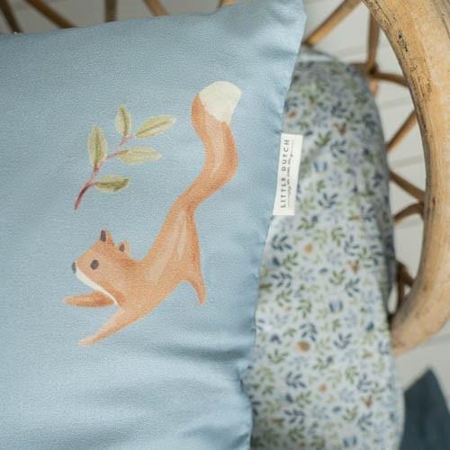 Junior Bettbezug Blau Forest Friends Detail 7