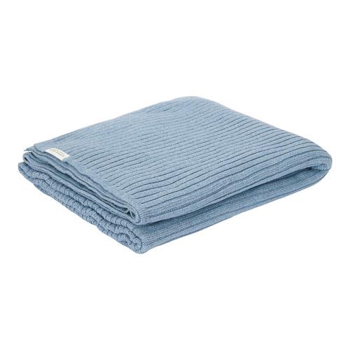 Wiege Decke Blau Essentials Detail 3