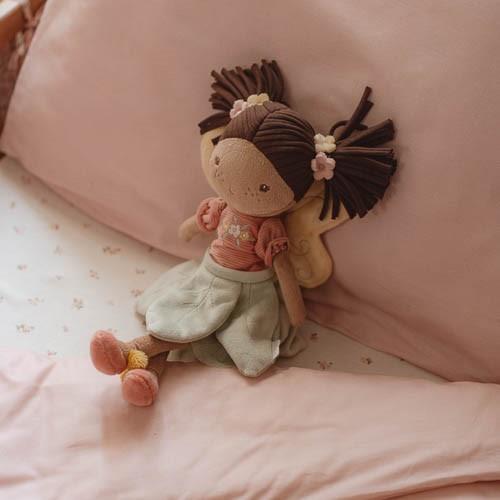 Wiegen Spannbettlaken Weiß Fairy Garden Fairy Blossom Anwendung