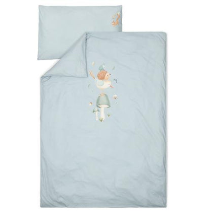 Junior Bettbezug Blau Forest Friends Studio Aufnahme