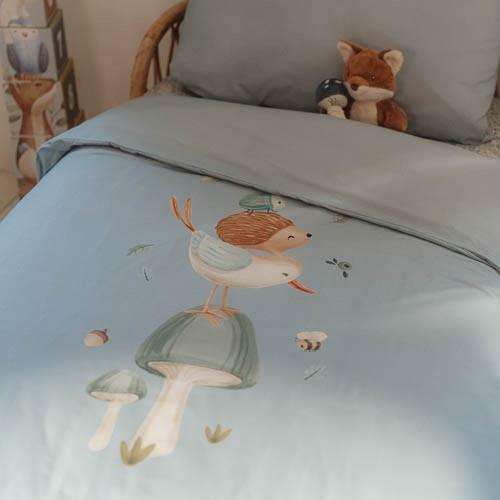 Junior Bettbezug Blau Forest Friends Anwendung