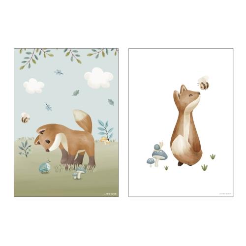 Poster Größe A3 Forest Friends Studio Aufnahme