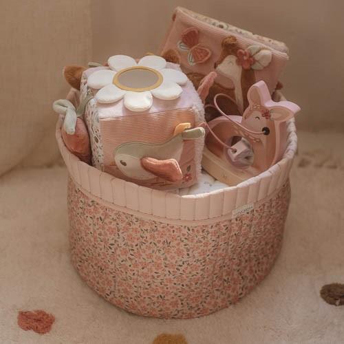 Aufbewahrungskorb groß Rosa Fairy Garden Fairy Floral Detail 6
