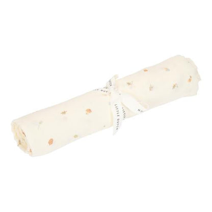 Swaddle Weiß Größe 120 cm Forest Friends Waldschätze Studio Aufnahme