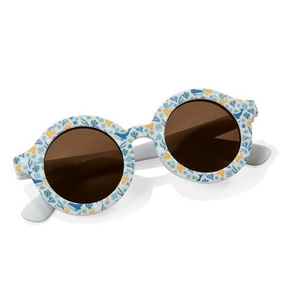 Kinder Sonnenbrille Rund Ocean Dreams Blau Studio Aufnahme