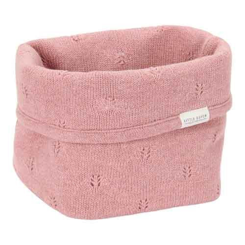 Kleiner Aufbewahrungskorb Rosa Essentials Studio Aufnahme