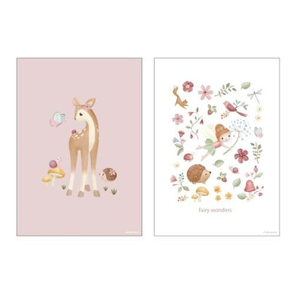 Poster Größe A3 Fairy Garden Feenwunder