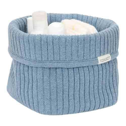 Kleiner Korb Blau Essentials Detail 3