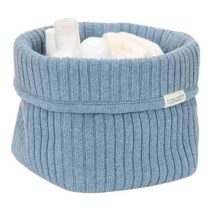Kleiner Korb Blau Essentials Detail 3