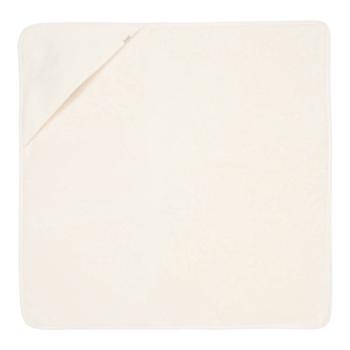 Little Dutch Kapuzenhandtuch Pure Soft White von der Seite