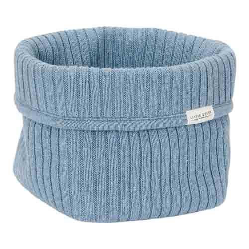 Kleiner Korb Blau Essentials Studio Aufnahme