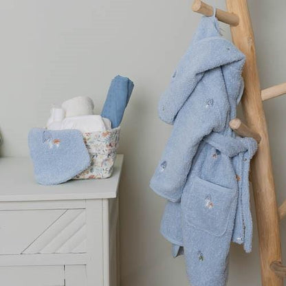 Waschlappen Set Blau Forest Friends Detail 4