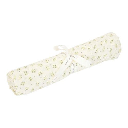Swaddle Grün Größe 120 cm Essentials Blueberry Leaves Studio Aufnahme