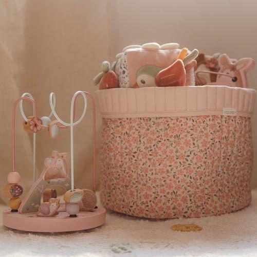 Aufbewahrungskorb groß Rosa Fairy Garden Fairy Floral Anwendung