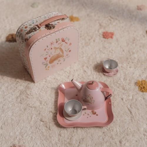 Little Dutch Rosa 7-teiliges Teeset Mehrfarbig Fairy Garden Detailansicht
