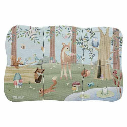 Schaumpuzzle Mehrfarbig Forest Friends Studio Aufnahme