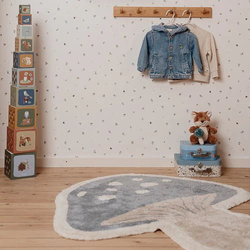 Little Dutch Teppich Pilz Blau