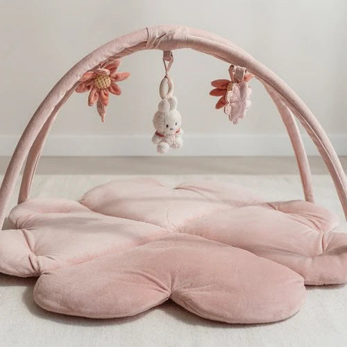 Little Dutch Miffy rosa Spieldecke mit Spielbogen - Lucky Blossom