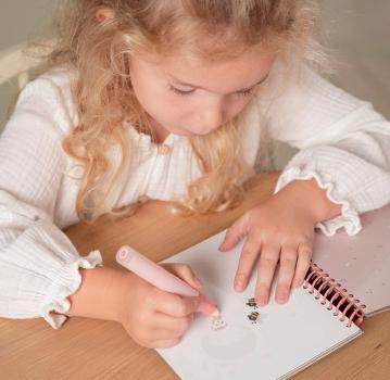 Little Dutch Wassermalbuch Rosa & Friends