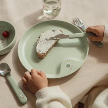 Little Dutch Kinder Geschirrrset Mio 6-teilig Little Farm Mepal grün