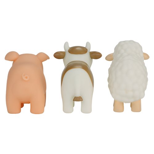 Badfiguren Set Mehrfarbig Little Farm Detail 4